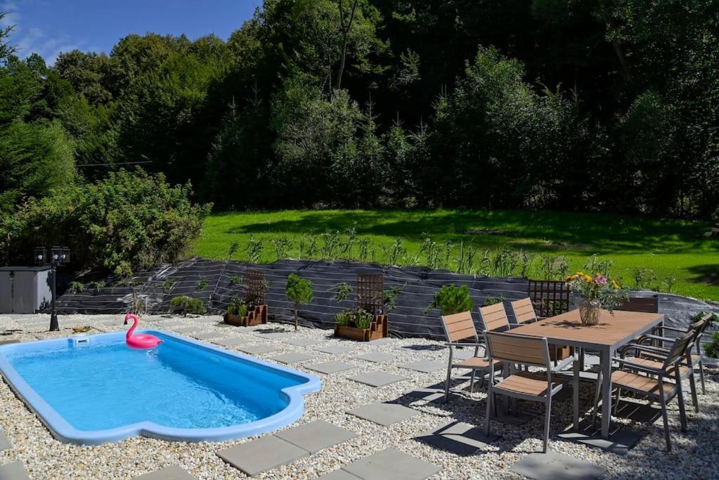 Polana Slowikowa 5 Star- Domek W Gorach Z Jacuzzi, Sauna,Basen,Ogrod Z Lasem, Kominek I Narty Stroza  Exterior photo