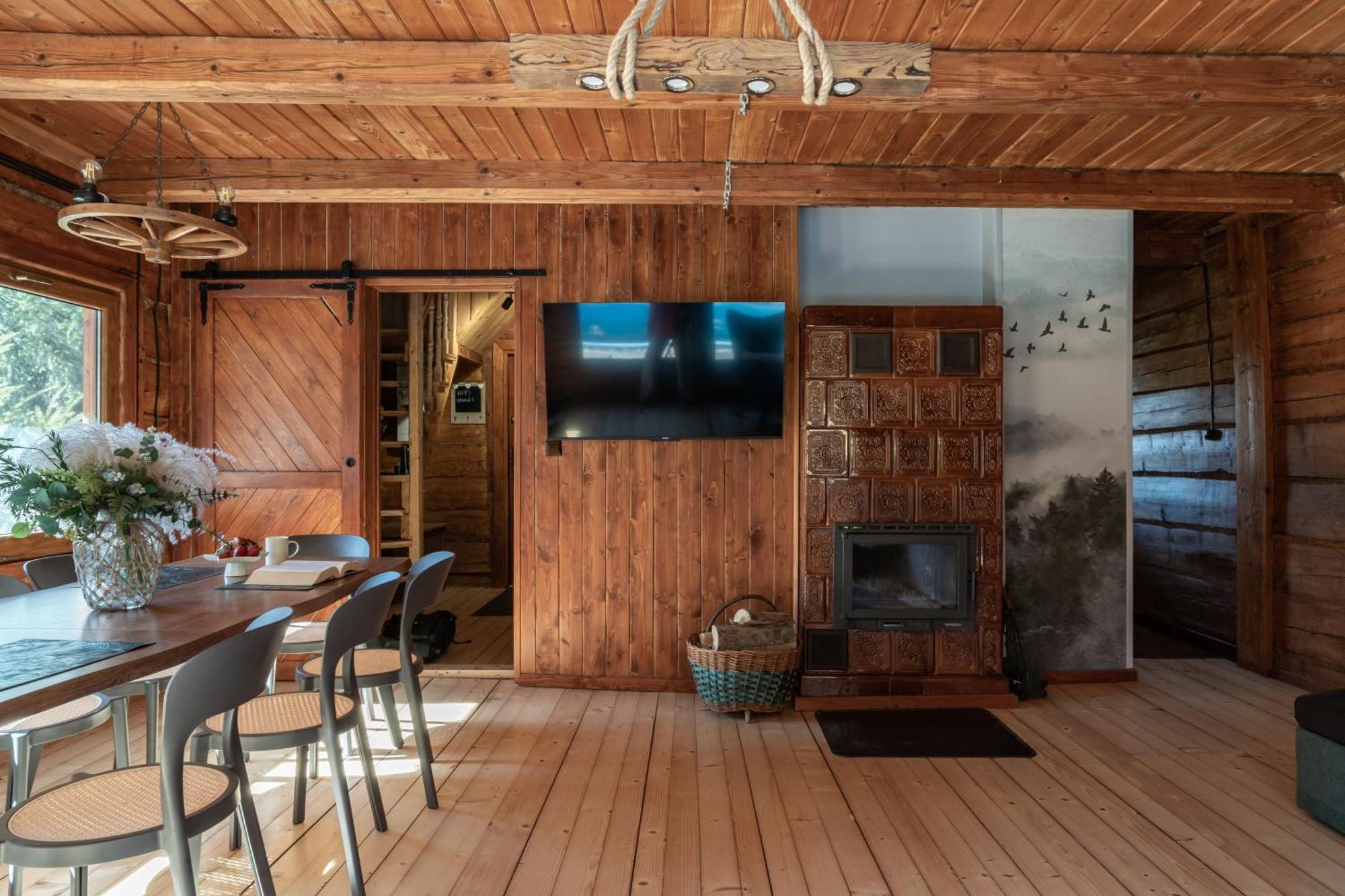 Polana Slowikowa 5 Star- Domek W Gorach Z Jacuzzi, Sauna,Basen,Ogrod Z Lasem, Kominek I Narty Stroza  Exterior photo